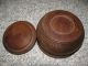 Vintage Wooden Treen Ware Round Box With Lid,  Japanese Trinket Bowl With Lid Boxes photo 3