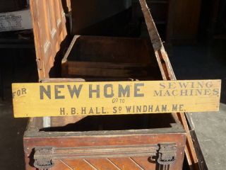 C1900 New Home Sewing Machines S.  Windham Maine 35 