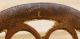 English Longfields Brass And Iron Daisy Shaped Fireplace Pot Pan Trivet Antique Trivets photo 10