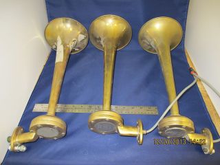 Kahlenberg Brass & Cast Bronze Marine Air Horn Zero Series photo