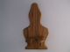 Vintage Oak Oil Lamp Holder And Lamp Primitives photo 4