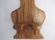 Vintage Oak Oil Lamp Holder And Lamp Primitives photo 5