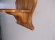 Vintage Oak Oil Lamp Holder And Lamp Primitives photo 7