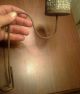 Antique Primitive Cage Form Metal Parade Torch Pole Bracket Primitives photo 1