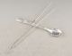 Chinese Handwork Miao Silver Dragon A Set Of Spoon Chopsticks Collectible Tibet photo 2