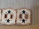 3 Custom Primitive Country/decor Crackled Metal Double Light Switch Covers Primitives photo 1