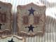 3 Custom Primitive Country/decor Crackled Metal Double Light Switch Covers Primitives photo 5