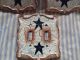 3 Custom Primitive Country/decor Crackled Metal Double Light Switch Covers Primitives photo 6