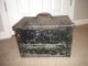 Vintage Metal Antique Industrial Storage Tool Box Steam Punk Crate Other photo 3