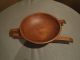 Vintage Wooden Wheel Barrow Fruit Bowl By Wood Croftery Bowls photo 1