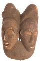 Baule,  Mblo,  Janus Head Costume Mask,  Ivory Coast,  African Tribal Art,  Masks African photo 4