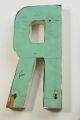 Antique Wood Letter 
