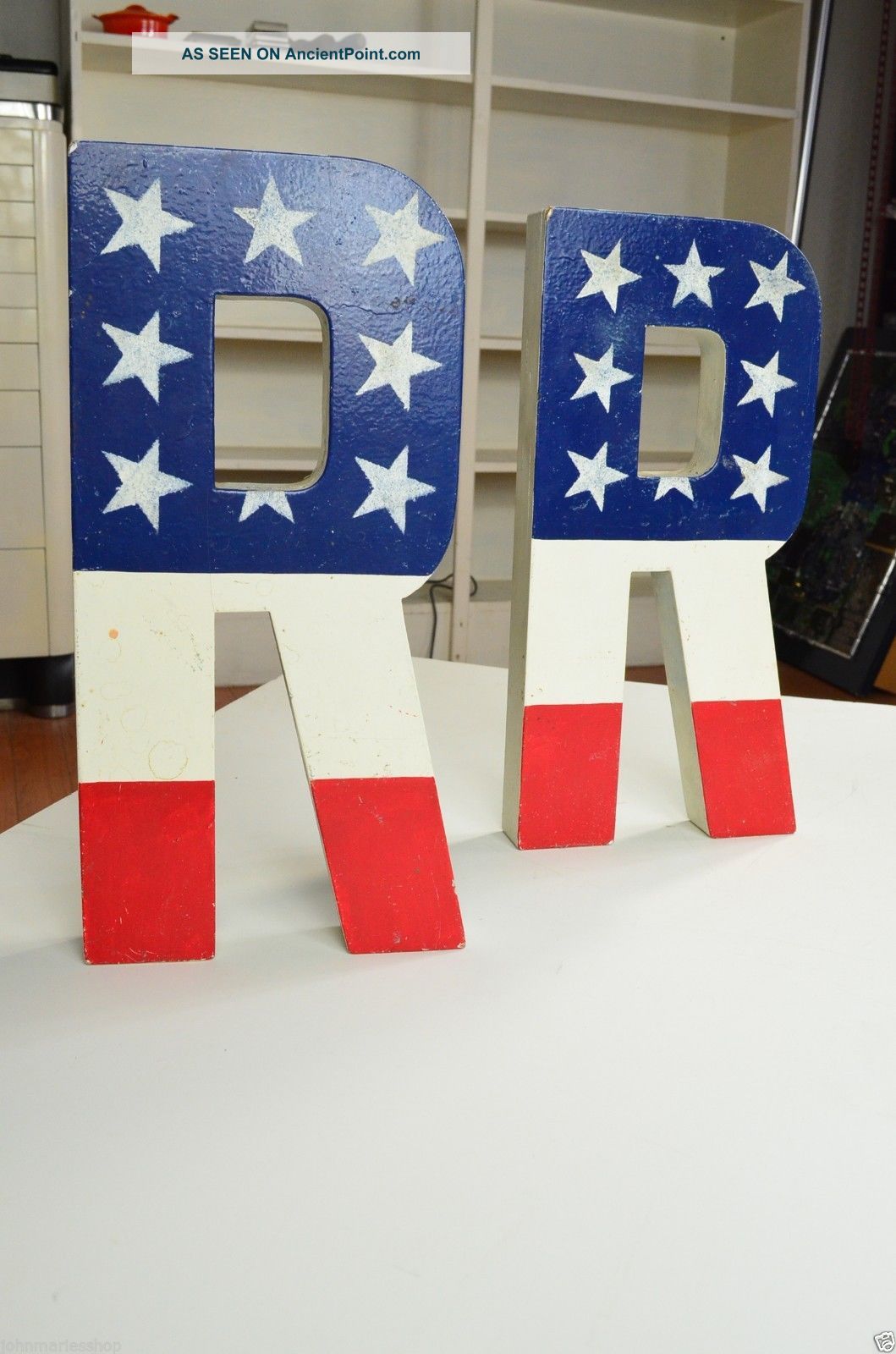 Antique Wood Letter 