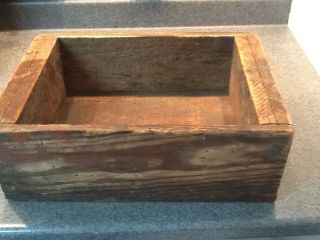 Old Wooden Box Handmade ?? Shabby photo