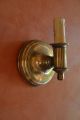 Antique French Brass Lamp And Matching Wall Sconce Lamps photo 1