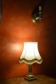 Antique French Brass Lamp And Matching Wall Sconce Lamps photo 2