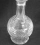 Antique Victorian C.  1840 Diamond Cut Glass Crystal Decanter Stopper Decanters photo 1
