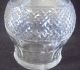 Antique Victorian C.  1840 Diamond Cut Glass Crystal Decanter Stopper Decanters photo 2