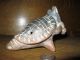 Antique / Vintage Hand Made Fired Clay Twelve Note Armadillo Whistle Other photo 2