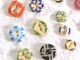 Mixed Of 30 China Buttons - Includes Fluted,  Pie Crust,  Calico’s And More Buttons photo 2