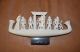 Antique Carved Faux Ivory Egyptian Barge,  Vintage African Bone,  Water Buffalo Sculptures & Statues photo 8