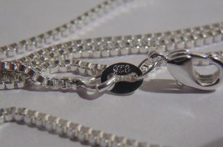 . Necklace 28  (69cm).  Men ' S Women ' S.  Silver.  925mark. photo
