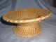 Marked Tohono O ' Odhodam Papago Cone Pedestal Basket Signed Makers Tag Native American photo 10