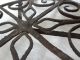 Rare Antique Wrought Iron Trivet & Iron Hook - 18th Century - Top Turns Primitives photo 6