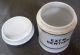 Extr Gentian 19c.  Apothecary Porcelain Gold Jar Pharmacy Drugstore Poison Bottle Bottles & Jars photo 3