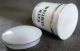 Extr Gentian 19c.  Apothecary Porcelain Gold Jar Pharmacy Drugstore Poison Bottle Bottles & Jars photo 5