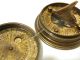 Brass Sundial Compass - The Mary Rose - London - Pocket Other photo 2