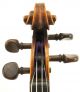Excellent Antique Markneukirchen German Violin - Ernst Heinrich Roth,  1935, String photo 4