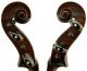 Very Good Antique,  American,  Rhode Island Violin By John E.  Clark,  Ready - To - Play String photo 3