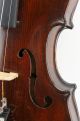 Very Good Antique,  American,  Rhode Island Violin By John E.  Clark,  Ready - To - Play String photo 6