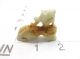 Antiques Chinese Handwork White Old Jade Foo Dog Statues Pendants Foo Dogs photo 9