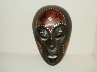 African Artwork Artifact Wall Decor Face Mask photo