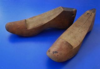 Antique Wooden Shoe Lasts/molds/forms/ One Sz 6 One Sz 7 
