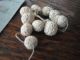 Antique Hand Made Crochet Buttons Sample Card Plus 10 / 1880 ' S European Buttons photo 1