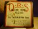 Vintage Piano Roll Q.  R.  S.  9218 It ' S The Talk Of The Town Max Kartlander 1942 Keyboard photo 1