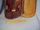 Antique German 4/4 Violin By Friedrich August Glass C.  1850 ' S W/ Bausch Bow Case String photo 3