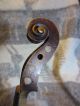 Old 4/4 Faux Flame Violin Needs Work String photo 3
