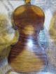 Old 4/4 Faux Flame Violin Needs Work String photo 7