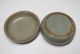 A052: Korean Old Inlaid Small Covered Bowl Of Celadon Porcelain Of Kokuryo Style Korea photo 5