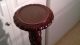 Antique Mahogany Candle Stands,  Grape Carved 1900-1950 photo 4