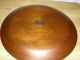 Mid - Century Walnut Wall Placque - Rosario Woodturning - Made In Puerto Rico Mid-Century Modernism photo 3
