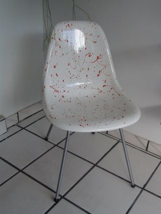 Stunning Ooak New Eames Style Shell Chair With 