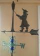 Copper Lamplighter On Arrow Weathervane.  Antique Finish With Mount Weathervanes & Lightning Rods photo 4