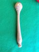 Antique Primitive Wood Carved Spice Measuring Spoon Primitives photo 2