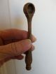 Antique Primitive Wood Carved Spice Measuring Spoon Primitives photo 4