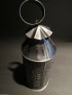 Antique Style Colonial Pierced Punched Tin Lantern Lighting Lamp Candle Holder Primitives photo 6